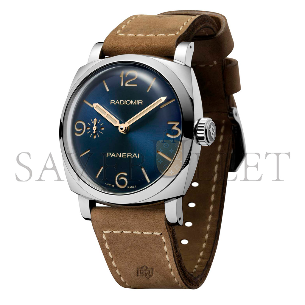 PANERAI RADIOMIR 1940 BLUE DIAL WATCH PAM00690